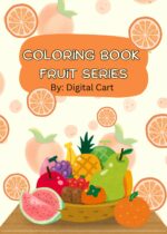 Fruits Coloring Book for kids Cover